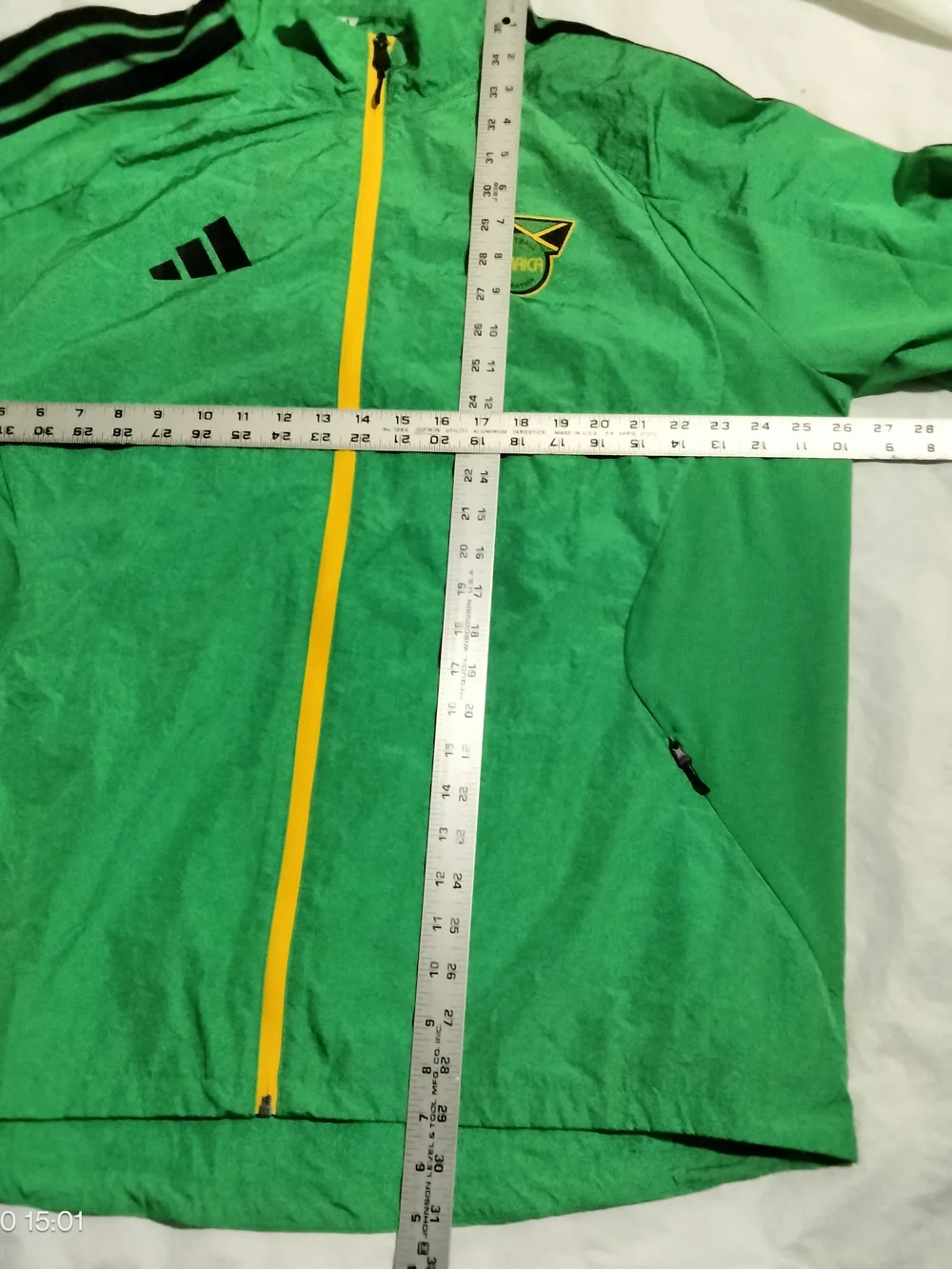 Adidas Jamaica x Bob Marley Home Anthem Jacket Men’s Size XL Vivid Green JV8195